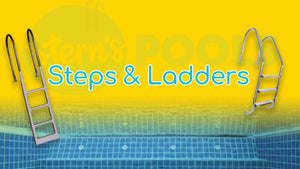 steps and ladder in the pool